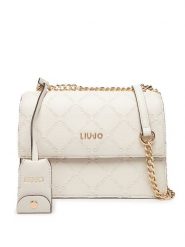 Liu Jo Torebka Ecs M Crossbody AF5055 E0538 Écru. Torebki do ręki damskie Liu Jo, bez wzorów, ze skóry, bez dodatków. Za 629.99 zł.