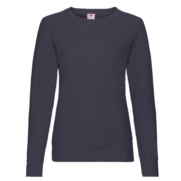 Lekki Sweter Raglanowy Dla Kobiet. Niebieskie swetry nierozpinane damskie fruit of the loom, xs, bez wzorów, bez kołnierzyka, bez ramiączek. Za 58.99 zł.