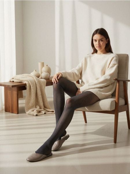 Rajstopy - czarny. Czarne rajstopy i pończochy Sinsay, bez wzorów. Za 19.99 zł.