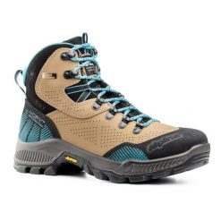 Buty trekkingowe damskie Alpina Iris Vibram. Brązowe obuwie trekkingowe damskie Alpina, z gumy, bez zapięcia. Za 800.00 zł.