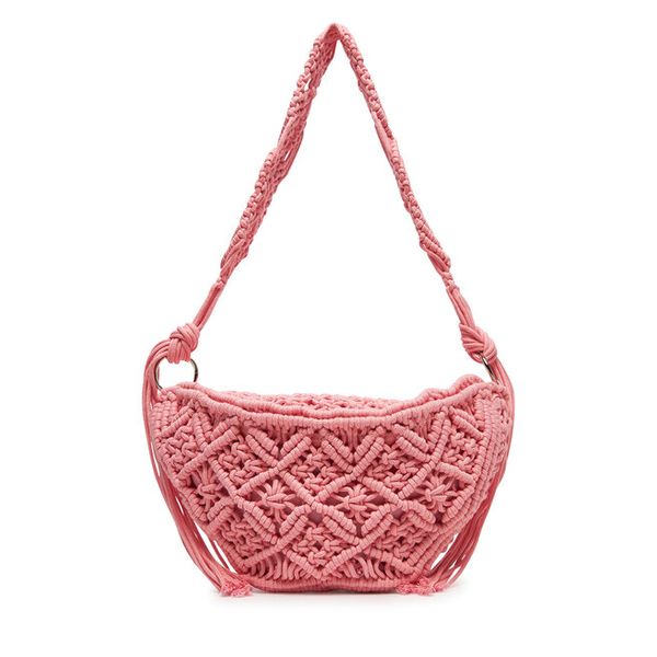 Torebka DeeZee. Czerwone listonoszki damskie DeeZee, bez wzorów, bez dodatków. Za 99.99 zł.