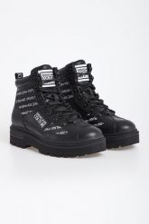 Trapery męskie VERSACE JEANS COUTURE. Buty zimowe męskie Versace Jeans Couture, bez wzorów, z jeansu, bez obcasa, bez zapięcia. Za 1,629.00 zł.