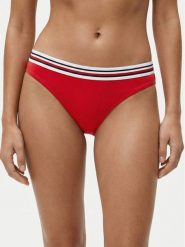 Tommy Hilfiger Dół od bikini UW0UW06355 Czerwony. Czerwone bikini Tommy Hilfiger, s, bez wzorów, z syntetyku. Za 189.99 zł.