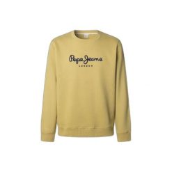 Bluza Pepe Jeans Macbeth Plain. Brązowe bluzy męskie Pepe Jeans, m, bez wzorów, z jeansu, bez ramiączek, bez kaptura. Za 205.40 zł.