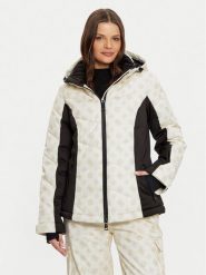 Guess Kurtka narciarska W4PL3N WH0K0 Kremowy Regular Fit. Białe kurtki sportowe damskie Guess, l, z aplikacjami, z syntetyku, bez ramiączek, bez kaptura, narciarskie. Za 2,139.00 zł.