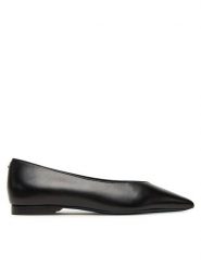 Patrizia Pepe Baleriny 8Z0110/L166-K103 Czarny. Czarne balerinki damskie Patrizia Pepe, bez wzorów, ze skóry, bez obcasa, bez zapięcia. Za 1,249.00 zł.