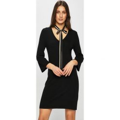 Only - Sukienka. Czarne sukienki damskie ONLY, na co dzień, m, bez wzorów, z dzianiny, casualowe, bez kołnierzyka, bez ramiączek, mini, dopasowane. W wyprzedaży za 49.90 zł.