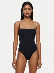 Calvin Klein Swimwear Strój kąpielowy LV00Q62709 Czarny. Czarne stroje kąpielowe damskie Calvin Klein Swimwear, m, bez wzorów, z syntetyku. Za 449.99 zł.