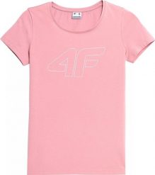 4f T-Shirt 4F H4L22-TSD353 56S H4L22-TSD353 56S różowy XS. Czerwone t-shirty damskie 4F, l, bez wzorów, bez kołnierzyka, bez ramiączek. Za 40.27 zł.