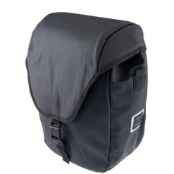 Torba na bagażnik rowerowy „Commuter Side”, czarna. Czarne torby na laptopa damskie ATRAN VELO, bez wzorów, duże. Za 309.80 zł.