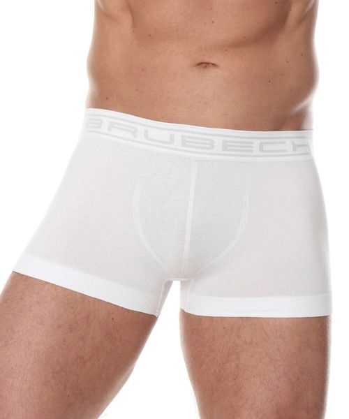 Bokserki męskie bawełniane Brubeck shortbox. Zielone bokserki męskie Brubeck, bez wzorów, z bawełny. Za 32.99 zł.