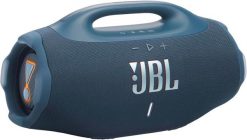 Głośnik JBL Boombox 4 niebieski - Przenośny głośnik bezprzewodowy (JBLBOOMBOX4BLUEP). Niebieskie głośniki przenośne JBL. Za 2,029.00 zł.
