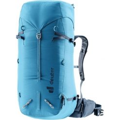 Plecak górski Deuter Guide 44+8 - wave/ink. Czarne plecaki męskie Deuter, bez wzorów, z materiału, klasyczne. Za 1,099.99 zł.