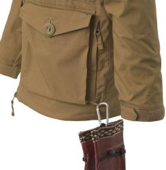 Kurtka męska Helikon-Tex Kurtka SAS Smock - Duracanvas - Earth Brown. Brązowe kurtki męskie HELIKON-TEX, m, bez wzorów, bez kaptura. Za 226.23 zł.