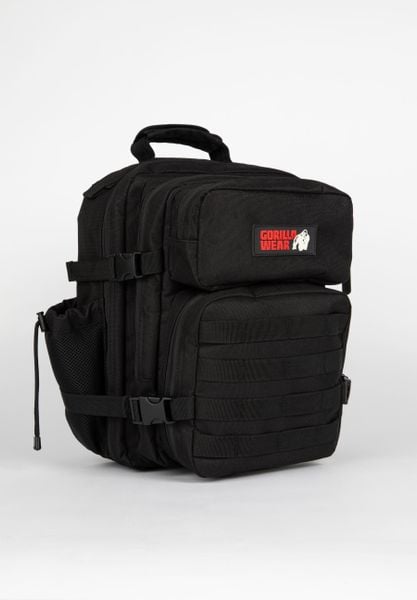 Clyde Meal Prep Plecak - Czarny. Czarne plecaki męskie GORILLA WEAR, bez wzorów, z materiału. Za 612.80 zł.