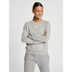 Bluza damska Hummel Icons. Niebieskie bluzy damskie Hummel, xl, bez wzorów, sportowe, bez ramiączek, bez kaptura. Za 200.50 zł.