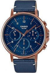 Zegarek EDIFICE ZEGAREK MĘSKI CASIO MTP-E321RL-2A (zd190a) + BOX. Zegarki męskie EDIFICE, bez wzorów. Za 446.99 zł.