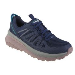 Buty sportowe damskie, Skechers Switch Back - Cascades. Niebieskie obuwie sportowe damskie Skechers, bez wzorów, bez zapięcia, trekkingowe. Za 299.99 zł.