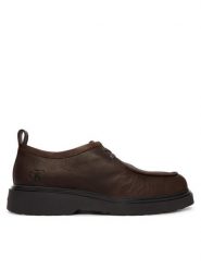 Calvin Klein Półbuty Combat Apron Laceup Tu Lth HM0HM02245 Brązowy ciemny. Brązowe półbuty męskie Calvin Klein, bez wzorów, ze skóry, bez obcasa, bez zapięcia. Za 649.99 zł.