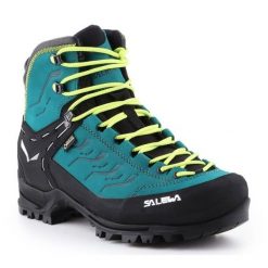 Buty Salewa Ws Rapace Gtx 61333-8630 niebieskie. Niebieskie obuwie trekkingowe damskie z gore-texu, bez zapięcia. Za 1,504.89 zł.