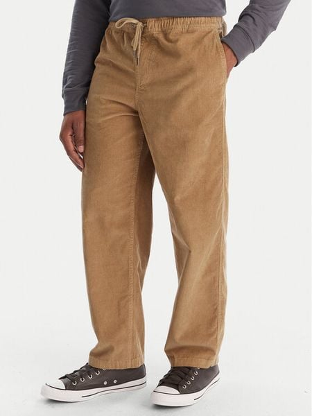 Billabong Spodnie materiałowe Larry Cord EBYNP00111 Brązowy Regular Fit. Brązowe spodnie materiałowe męskie Billabong, bez wzorów, z bawełny. Za 349.99 zł.