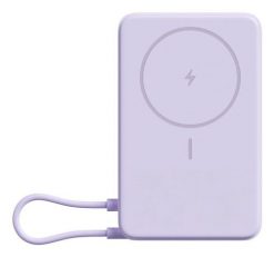 Xiaomi BHR08PAGL bank mocy Litowo-jonowa (Li-Ion) 5900 mAh Bezprzewodowe ładowanie Fioletowy. Fioletowe powerbanki Xiaomi. Za 179.99 zł.