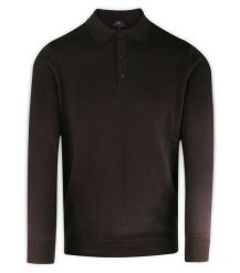 Sweter, Brązowy z Kołnierzykiem, Góra Rozpinana na Guziki, Jednokolorowy -EM Men's Accessories. Brązowe swetry męskie Em men's accessories, l, bez wzorów, z bawełny, klasyczne, bez kołnierzyka, bez ramiączek. Za 149.00 zł.