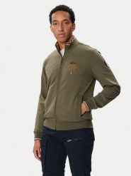 Aeronautica Militare Bluza 262FE2135UF00662 Khaki Regular Fit. Brązowe bluzy męskie Aeronautica Militare, m, bez wzorów, bez ramiączek, bez kaptura. Za 664.99 zł.