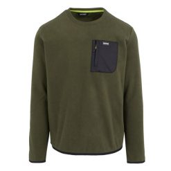Bluza Męska Dekolt W Szpic Frankie. Zielone bluzy męskie Regatta, na zimę, m, bez wzorów, sportowe, bez ramiączek, bez kaptura. Za 50.99 zł.