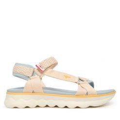 Sandały Tamaris. Brązowe sandały damskie Tamaris, bez wzorów, bez obcasa, na płaskiej podeszwie, bez zapięcia. Za 299.99 zł.