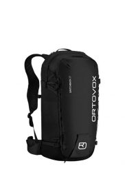 Plecak skiturowy Ortovox Switchback 27 - black raven. Czarne plecaki męskie ORTOVOX, bez wzorów, z materiału. Za 772.00 zł.
