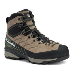 Buty trekkingowe męskie SCARPA Mescalito TRK GTX. Brązowe buty zimowe męskie Scarpa, bez wzorów, z gore-texu, bez obcasa, bez zapięcia. Za 999.99 zł.