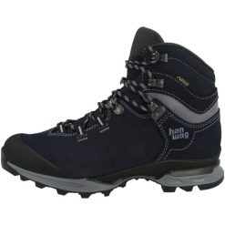 Buty trekkingowe damskie Hanwag Tatra Light GTX. Niebieskie obuwie trekkingowe damskie Hanwag, z materiału, za kostkę, bez zapięcia. Za 970.99 zł.