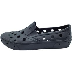 Trampki Vans Trek Slip-On, Dla obu płci. Czarne trampki i tenisówki damskie Vans, bez wzorów, z gumy, sportowe, bez zapięcia. Za 390.00 zł.