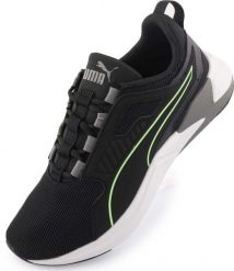 Męskie tenisówki Puma Disperse XT czarno-zielono-szare. Czarne trampki męskie Puma, bez wzorów, z materiału, casualowe, bez zapięcia. Za 391.99 zł.