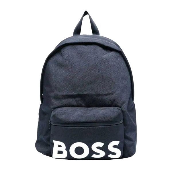 Plecak Logo. Niebieskie plecaki męskie Hugo Boss, bez wzorów, z materiału. Za 405.99 zł.