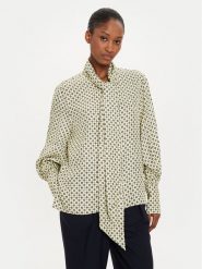 Tommy Hilfiger Bluzka WW0WW42294 Żółty Relaxed Fit. Żółte bluzki damskie Tommy Hilfiger, bez wzorów, z wiskozy, bez kołnierzyka, bez ramiączek. Za 319.99 zł.
