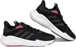 Adidas Buty damskie do biegania adidas AlphaEdge czarno-szare IF7287 38 2/3. Czarne obuwie sportowe damskie Adidas, bez wzorów, bez zapięcia, do biegania. Za 316.07 zł.