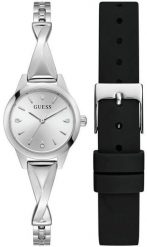 Zegarek damski Guess GW0951L1 CYRKONIE srebrny. Szare zegarki damskie Guess, srebrne. Za 789.00 zł.