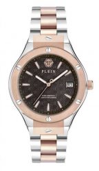 Zegarek Philipp Plein PHILIPP PLEIN PWUFA0725 zegarek męski różowy 44 mm. Czerwone zegarki męskie Philipp Plein, bez wzorów. Za 991.69 zł.