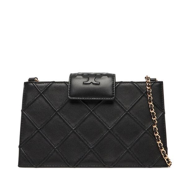 Torebka Tory Burch. Czarne torebki do ręki damskie Tory Burch, bez wzorów, bez dodatków. Za 1,419.00 zł.