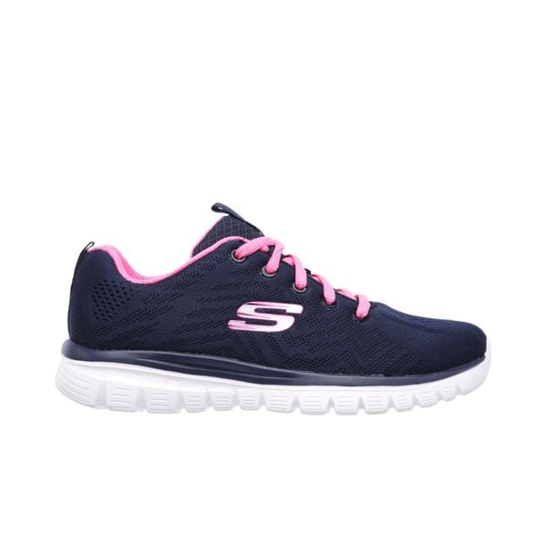 Buty damskie sportowe Skechers GET CONNECTED. Białe obuwie sportowe damskie Skechers, bez wzorów, bez zapięcia. W wyprzedaży za 199.00 zł.