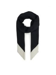 Calvin Klein Chusta Bold Logo LV04F8052G Czarny. Czarne rękawiczki damskie Calvin Klein, bez wzorów, z materiału. Za 169.99 zł.