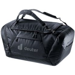 Torba podróżna Deuter Duffel Pro 90 - black. Czarne torby podróżne damskie Deuter, bez wzorów, z materiału. Za 589.99 zł.