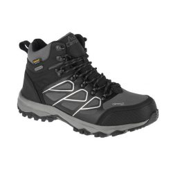 Buty trekkingowe męskie Campus Kamet High. Czarne trekkingi męskie Campus, z gumy, bez zapięcia. Za 299.99 zł.