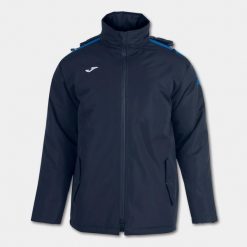 Kurtka wiatroszczelna Joma Trivor. Niebieskie kurtki męskie Joma, na zimę, xl, bez wzorów, z polaru, z kapturem. Za 409.00 zł.