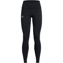 Legginsy Under Armour Ua Rival Legging Damskie. Czarne legginsy damskie Under Armour, bez wzorów, z bawełny. Za 240.99 zł.