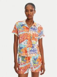 Banana Moon Koszula Sienna Aquafies MKA10 Kolorowy Regular Fit. Koszule damskie Banana Moon, xl, bez wzorów, z bawełny, bez kołnierzyka, bez ramiączek. Za 289.99 zł.