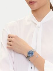 U.S. Polo Assn. Zestaw zegarek i bransoletka Faith USP6392TW Srebrny. Szare, analogowe zegarki damskie U.S. Polo Assn., srebrne. Za 539.99 zł.