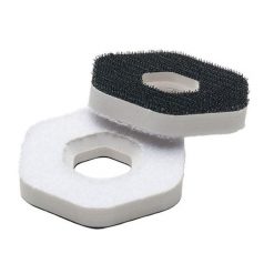 Ochronniki - Slide Puck Risers Hex Hollow - Seismic. Białe rękawiczki damskie SEISMIC, bez wzorów. Za 97.00 zł.